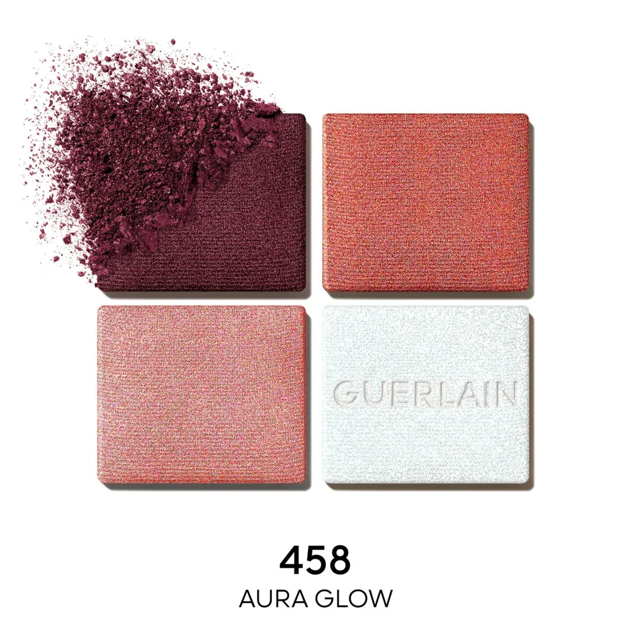 Ombres G 458 Aura Glow Sombras de ojos en 4 tonos Edición limitada
