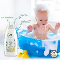 Organic Caléndula Champú y Gel de Baño para Bebé