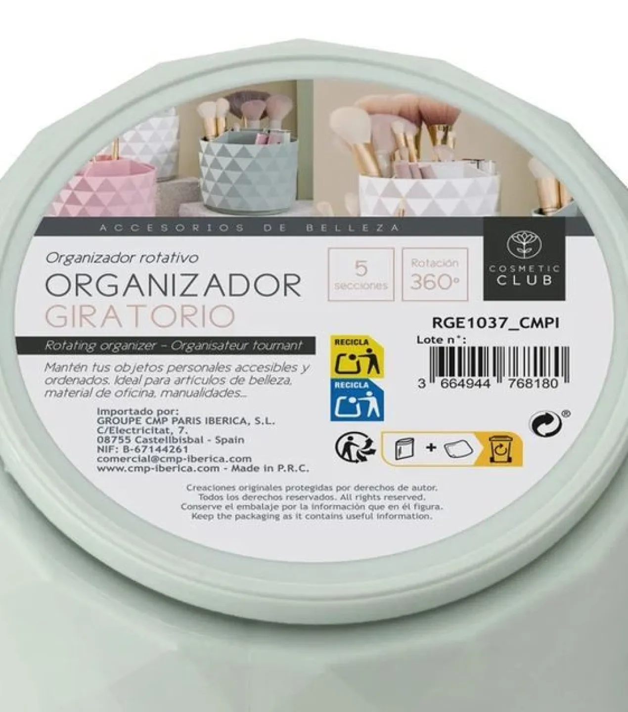 Organizador Giratorio