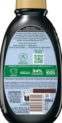 Original Remedies Carbón Magnético Champú Equilibrante