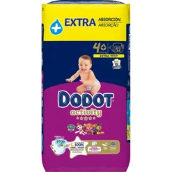 Pañales Activity Extra Absorción Talla 4+