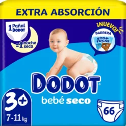Pañales Extra Absorción Jumbo Pack Talla 3+