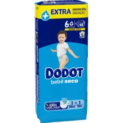 Pañales Extra Absorción Jumbo Pack Talla 6+
