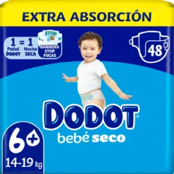 Pañales Extra Absorción Jumbo Pack Talla 6+