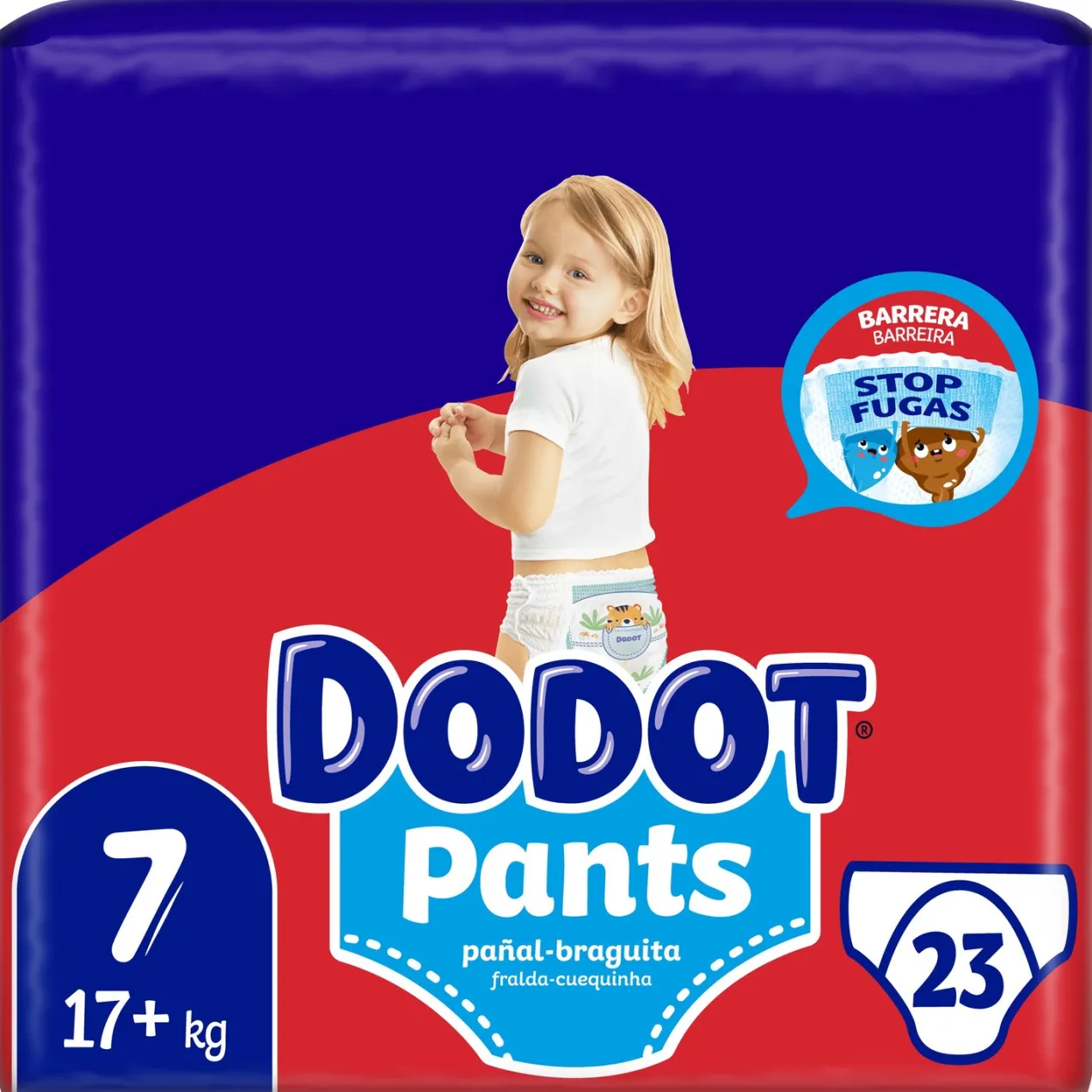 Pañales Pants Talla 7 (17+ kg)