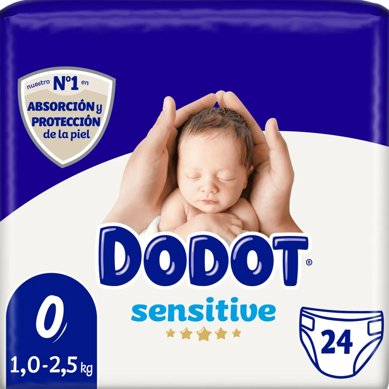 Pañales Protection Plus Sensitive Recién Nacido Talla 0