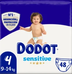 Pañales Sensitive Talla 4