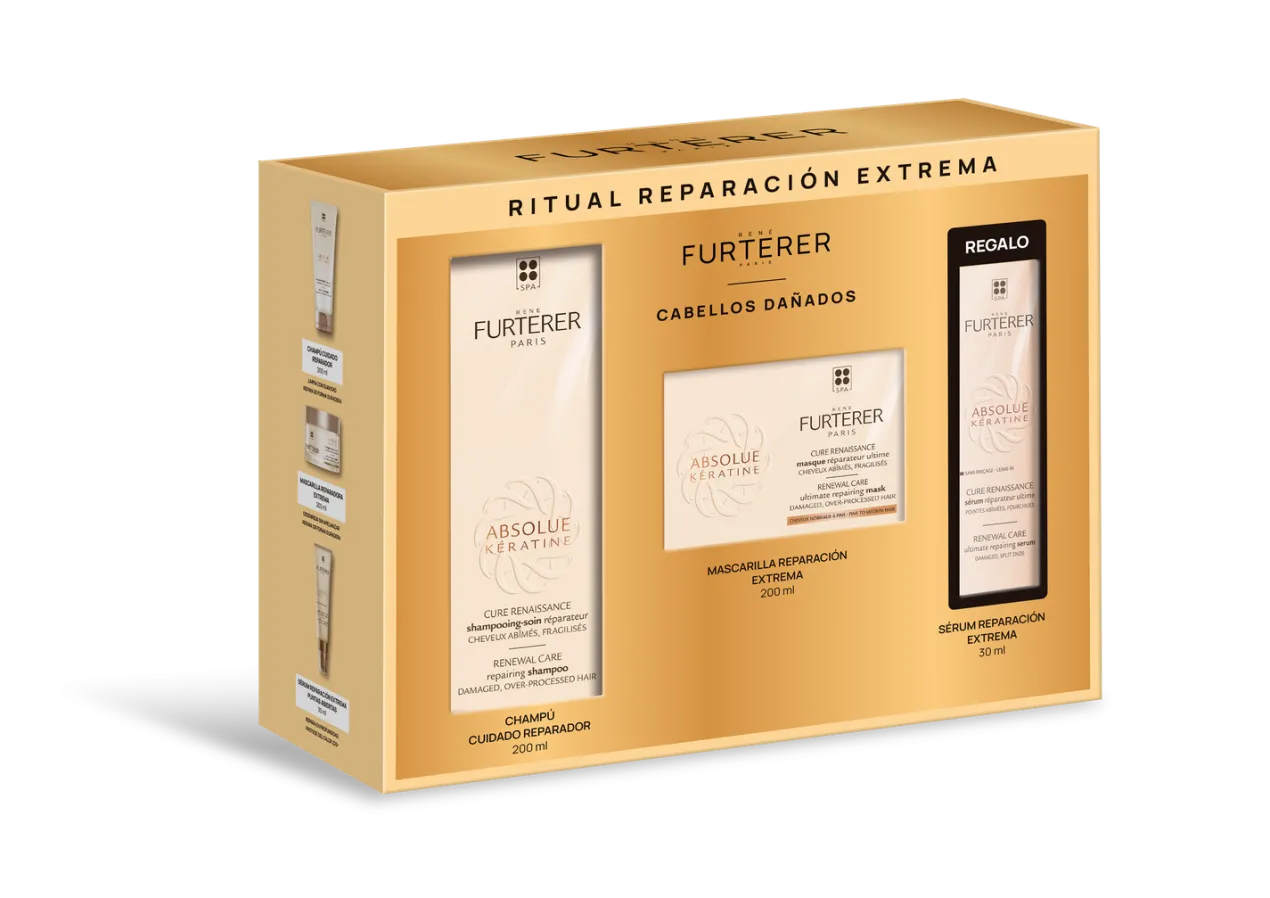 Pack Absolue Keratine Ritual Reparación Extrema