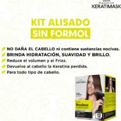 Pack Alisado Brasileño sin Formol