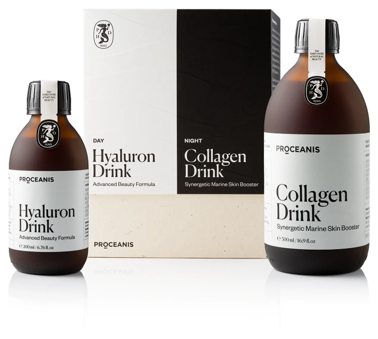 Pack Bebida Day&Night Hyaluron Y Collagen
