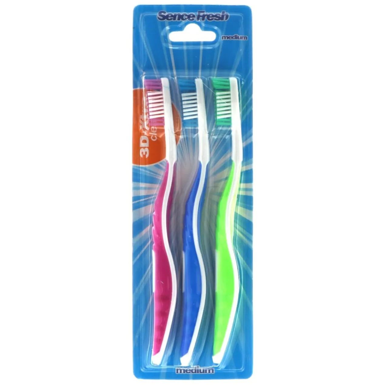 Pack Cepillos de Dientes Extra Clean Medio