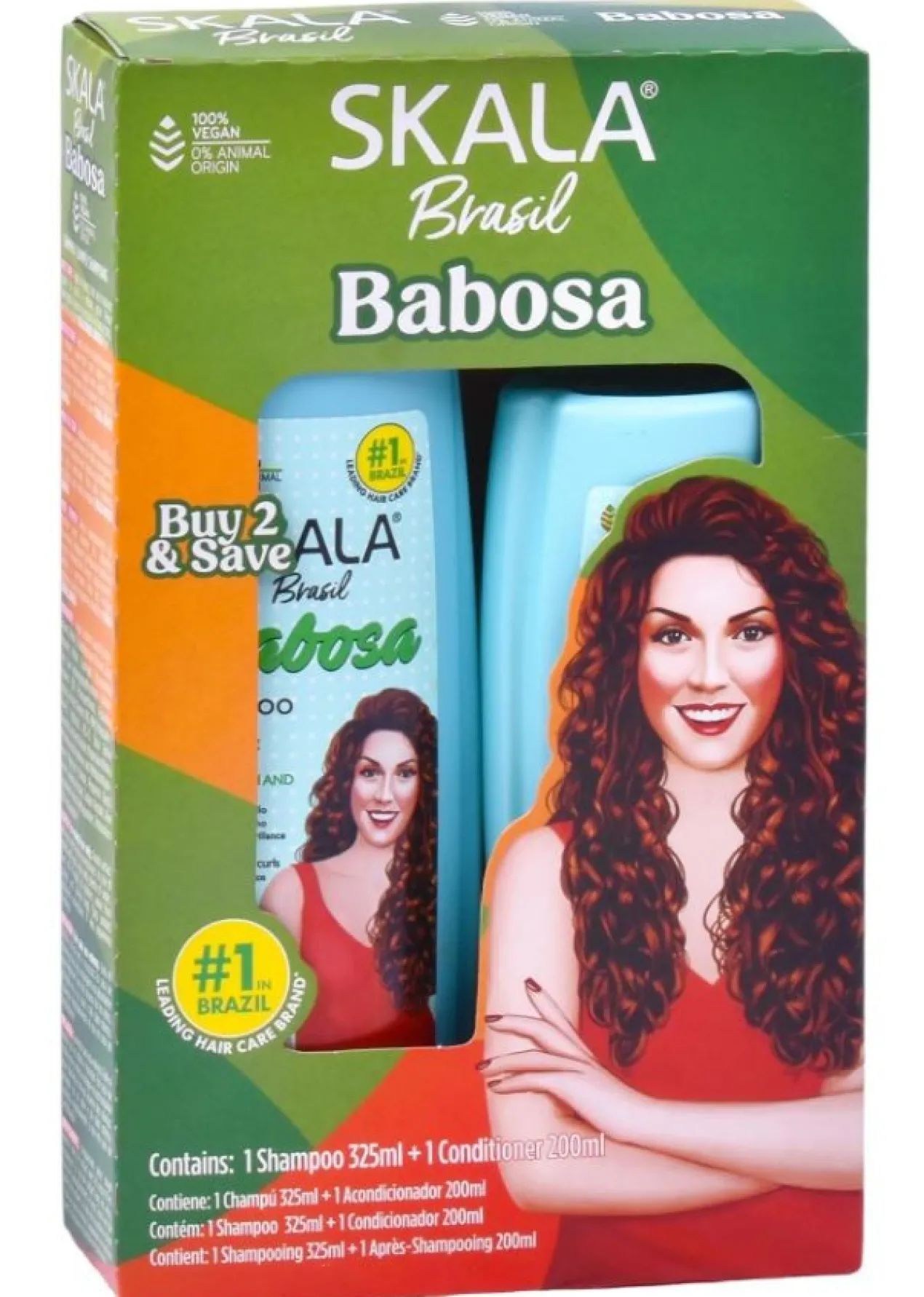 Pack Champú y Acondicionador Brasil Babosa