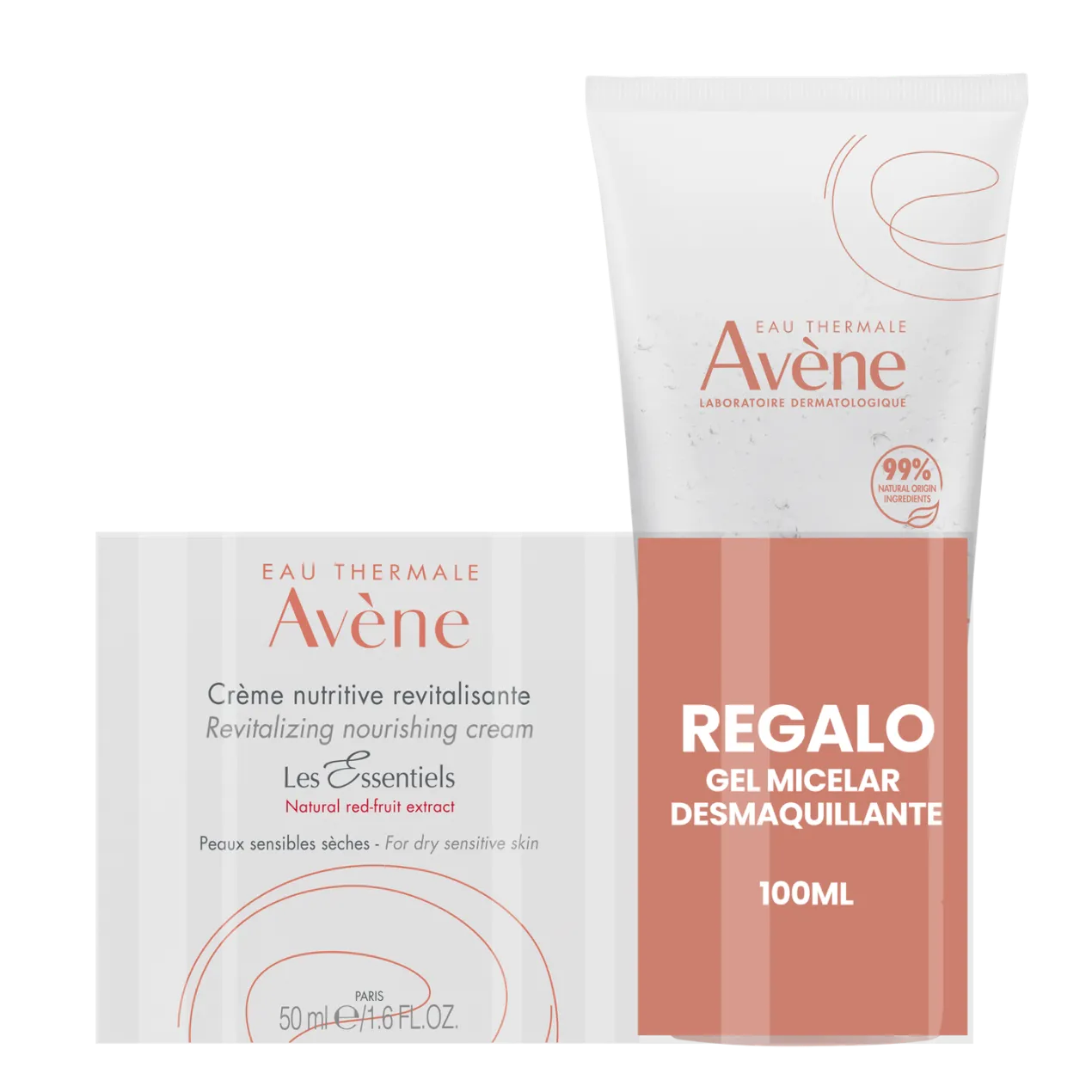 Pack Crema Nutritiva Revitalizante + Gel Micelar Desmaquillante