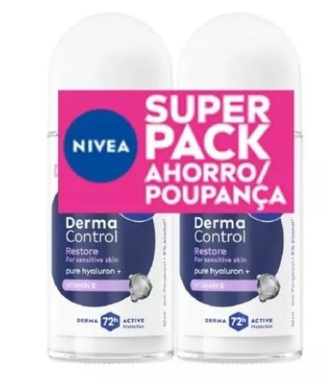 Pack Desodorante Derma Control Vitamina E