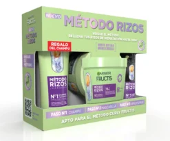 Pack Garnier Fructis Método Rizos Champú + Sérum + Mascarilla
