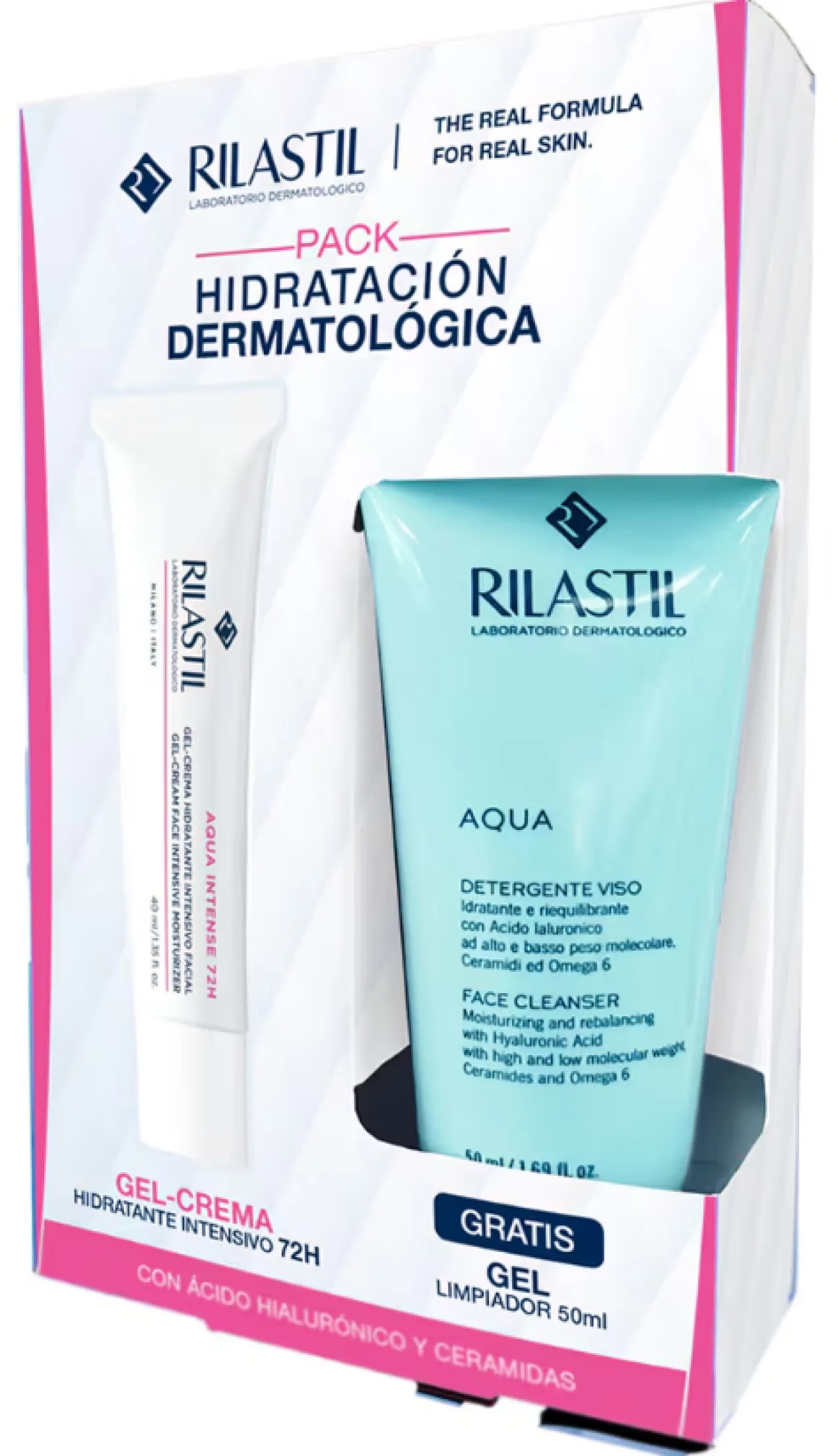 Pack Gel-Crema Hidratación Dermatológica Facial