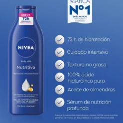 Pack Hidratacion Intensa Body Milk Nutritivo + Regalo Mini Gel Creme Care