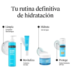 Pack Hydro Boost Gel de Agua Crema Hidratante Facial + Contorno de Ojos