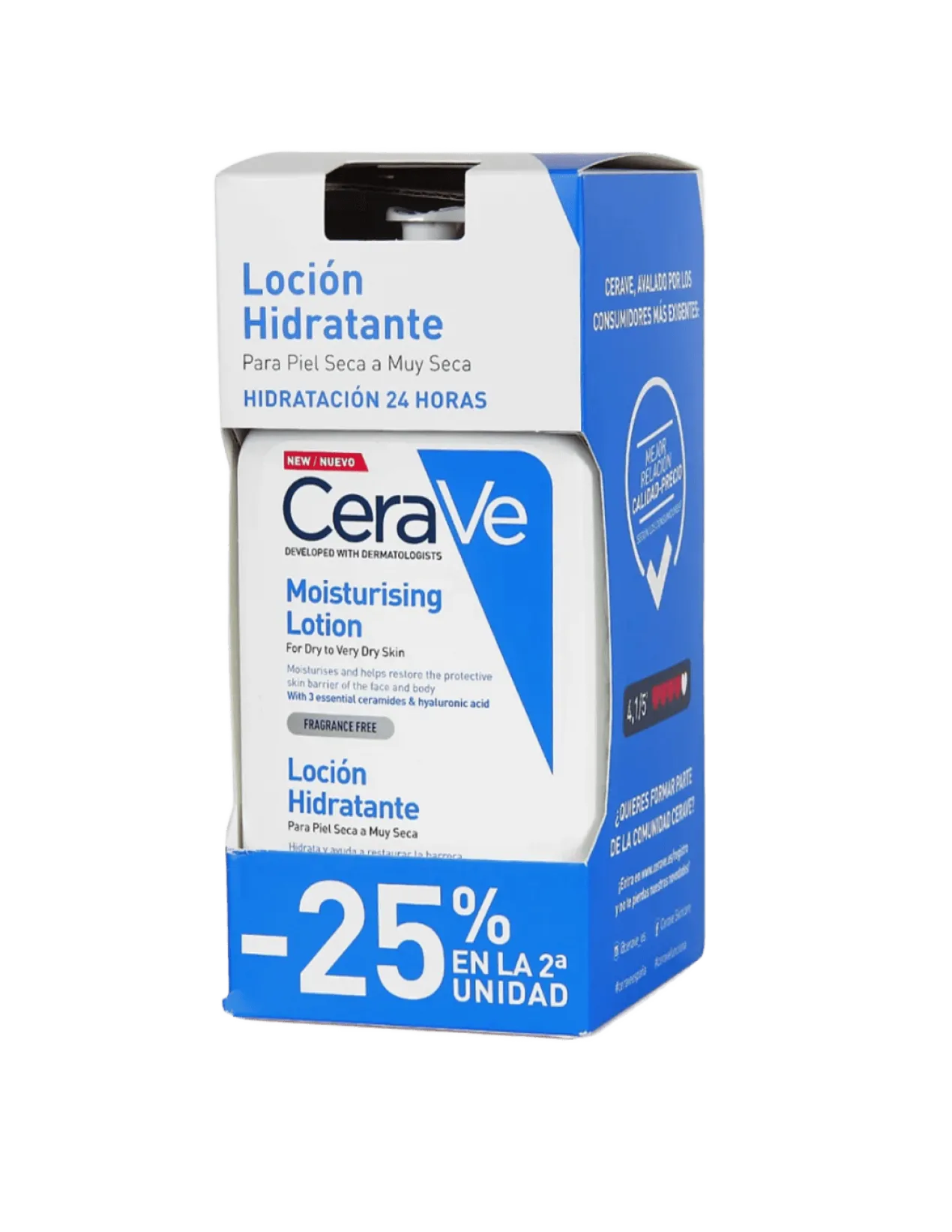 Pack Loción Hidratante para Piel Seca a Muy Seca