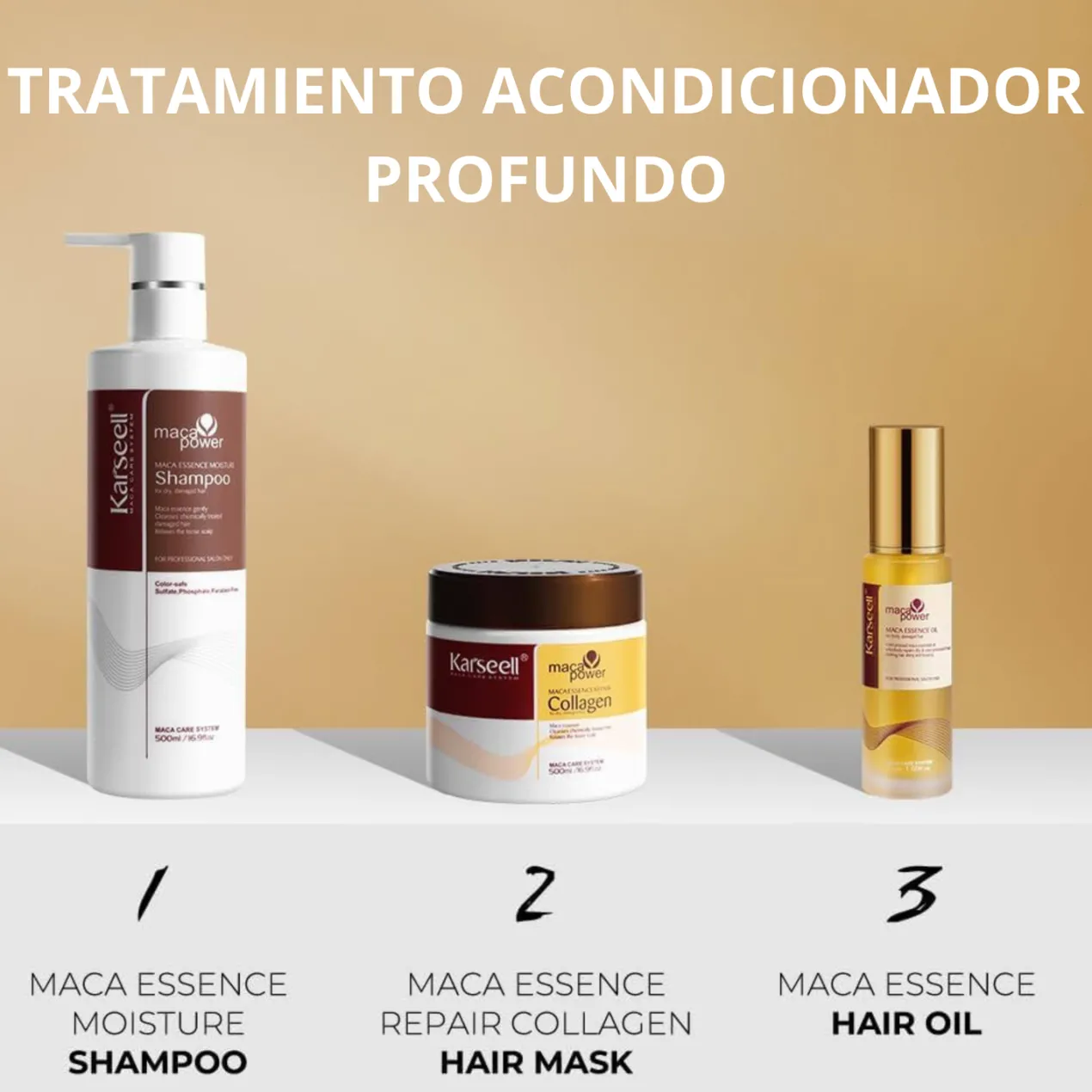Pack Maca Power Tratamiento Reparador