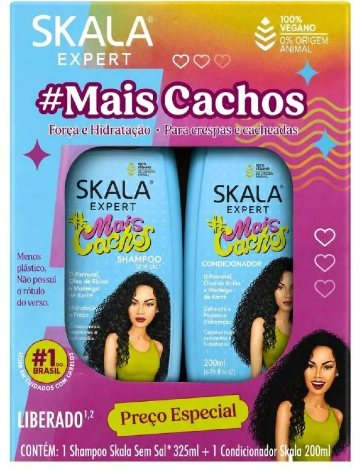 Pack Mais Cachos Champú y Acondicionador Rizos