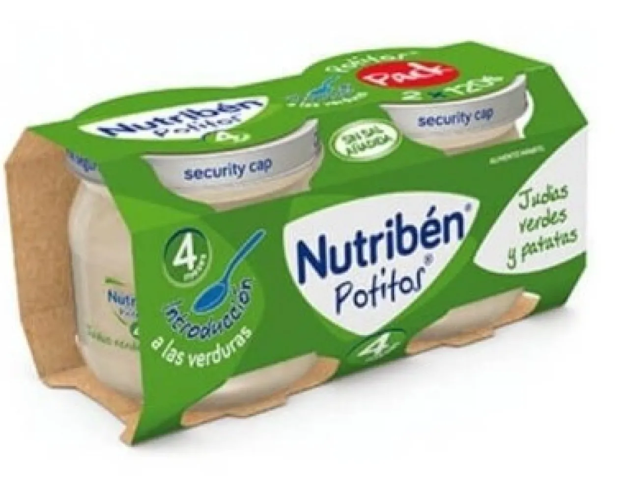 Pack Potitos Introducción Judias Verdes con Patatas