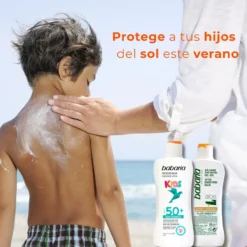 Pack Protector Solar Mineral Niños SPF 50 y After Sun de Aloe Vera