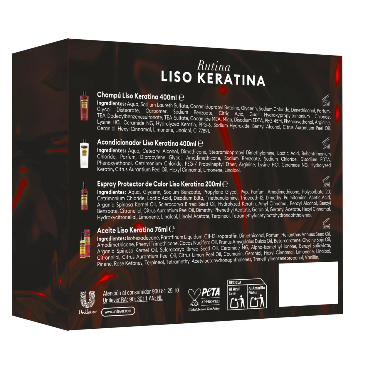 Pack Rutina Liso Keratina