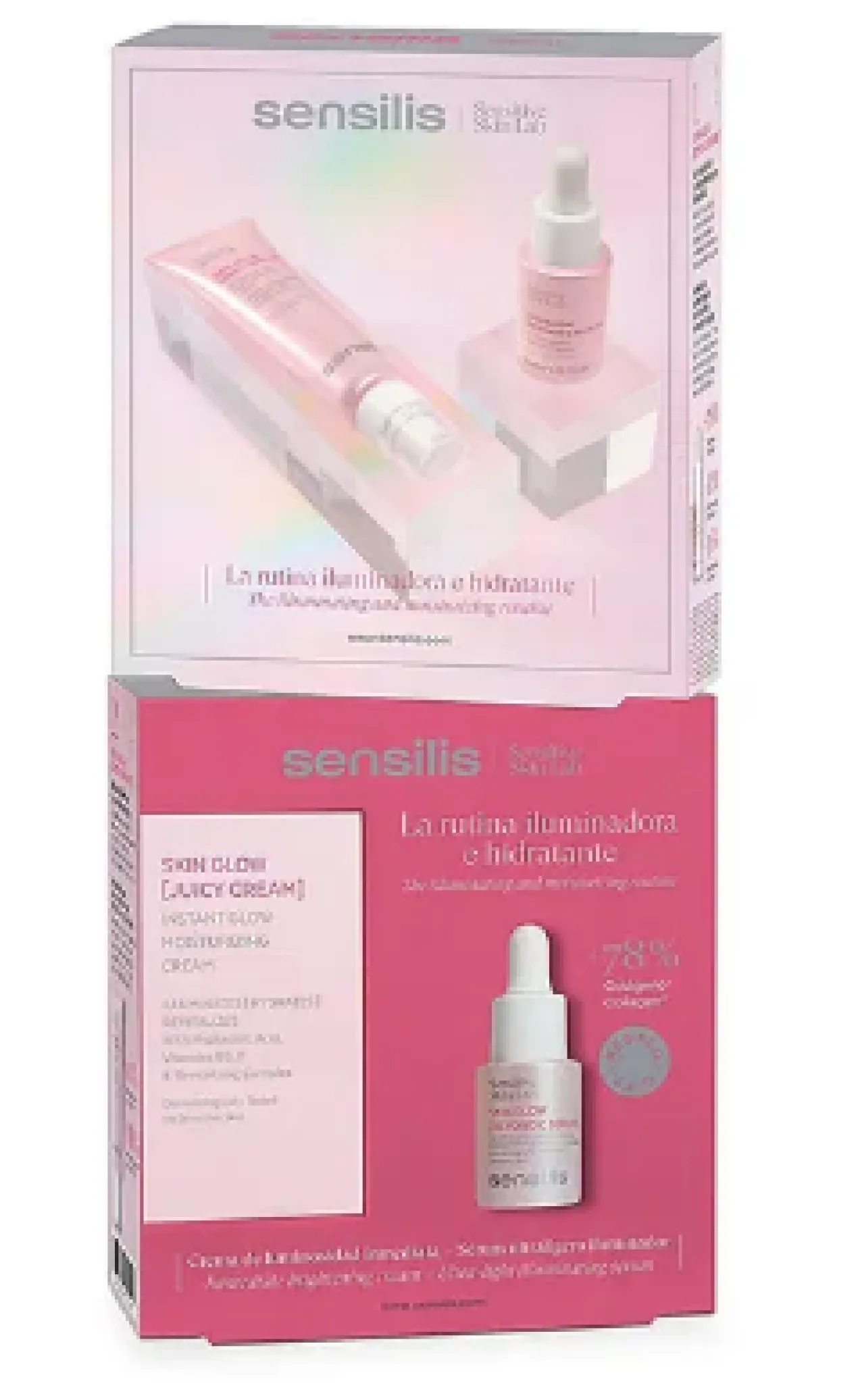 Pack Skin Glow Juicy Cream + Serum Vitamina C