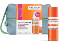 Pack Sun Fluido Solar SPF50 Piel Seca + Bolsa Jean
