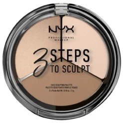 Paleta Contorno de Rostro Steps to Sculpt Fair