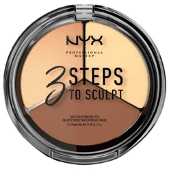 Paleta Contorno de Rostro Steps to Sculpt Fair