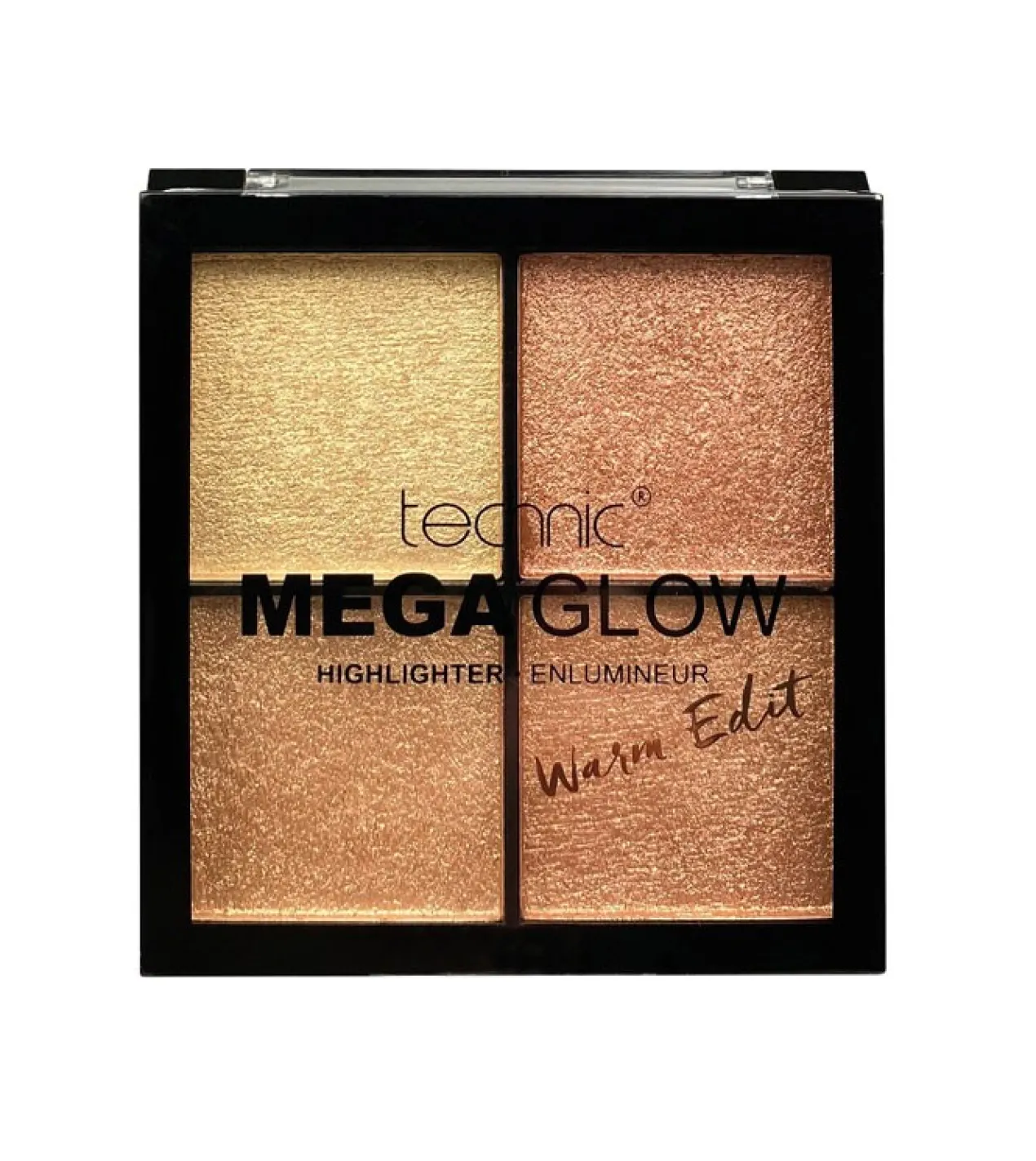 Paleta de Iluminadores Mega Glow Warm Edit