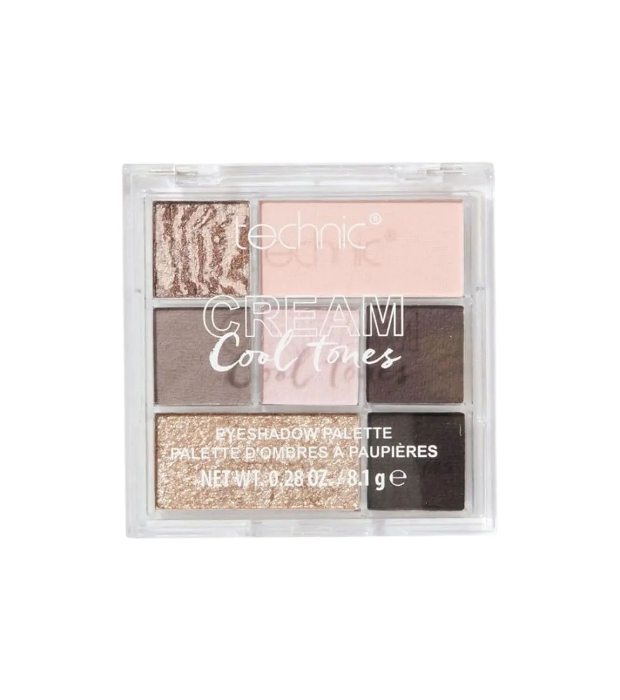 Paleta de sombras Cream Cool Tones