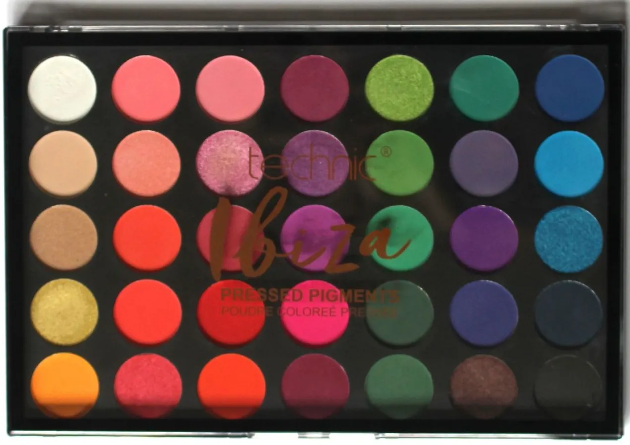 Paleta de sombras Ibiza Pressed Pigment Palette