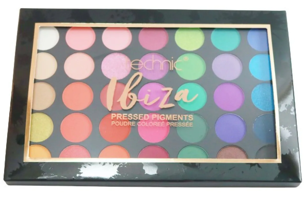 Paleta de sombras Ibiza Pressed Pigment Palette