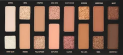 Paleta de sombras y pigmentos prensados Nudification