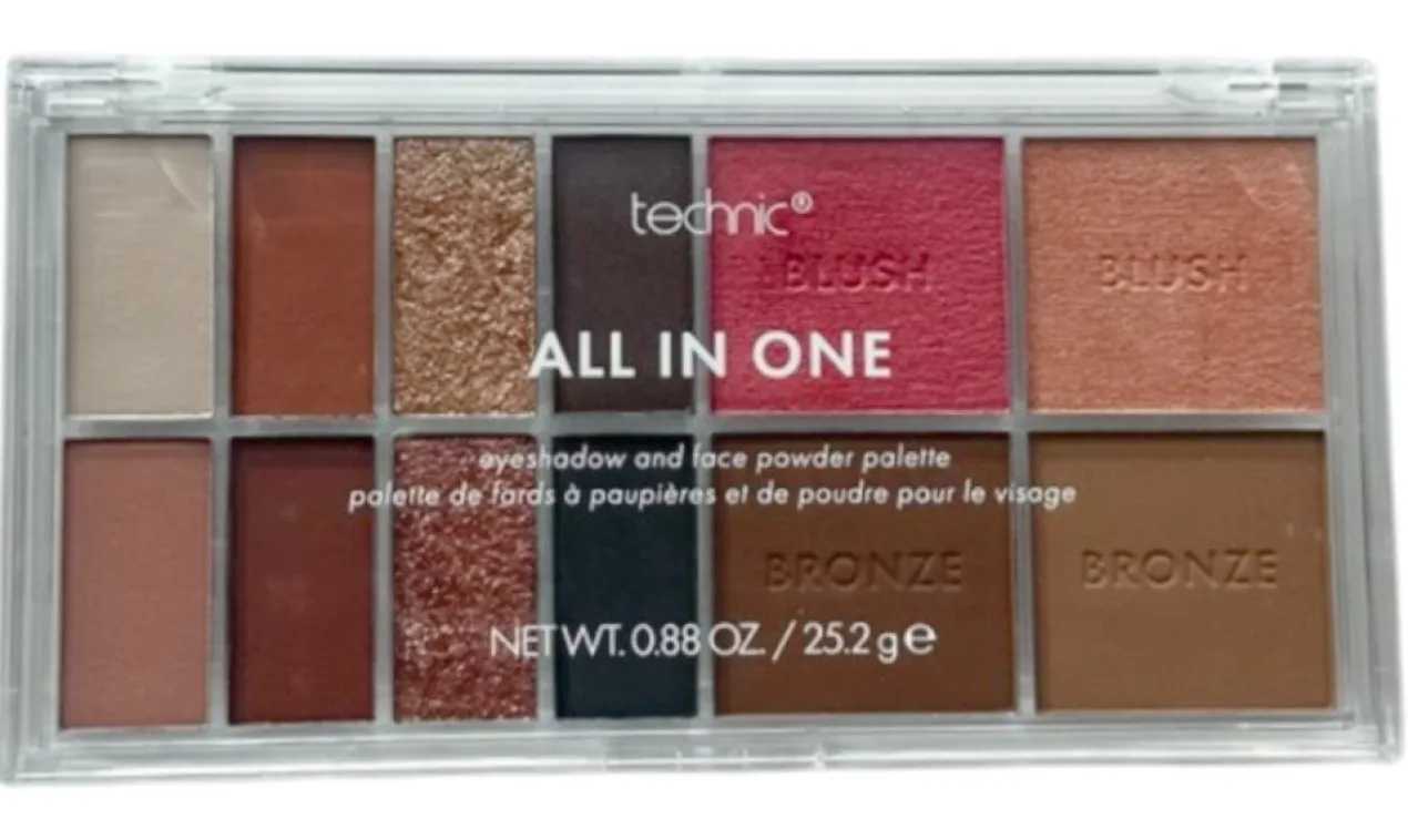 Paleta de Sombras y Rostro All in One