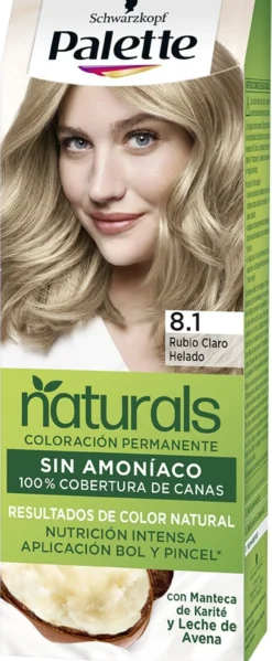 Palette Naturals Coloración Permanente Sin Amoniaco