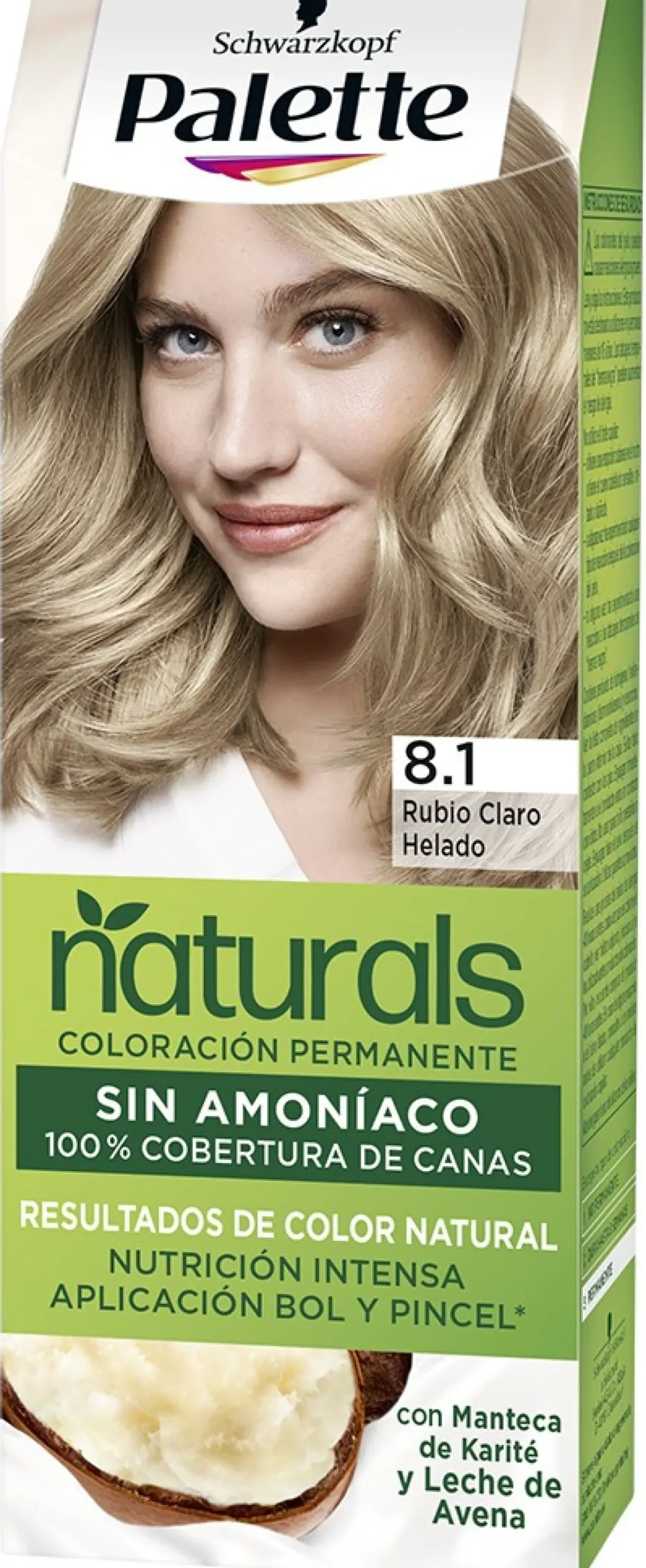Palette Naturals Coloración Permanente Sin Amoniaco