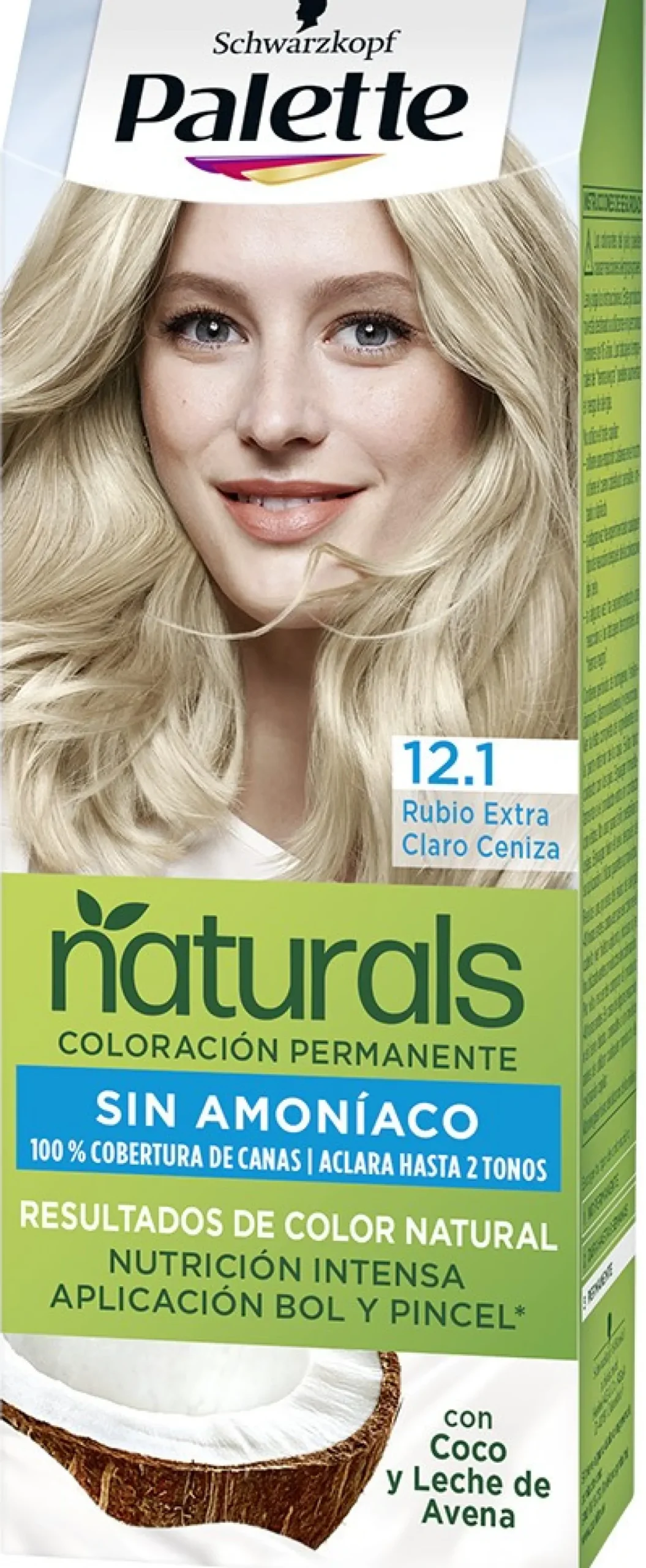 Palette Naturals Coloración Permanente Sin Amoniaco