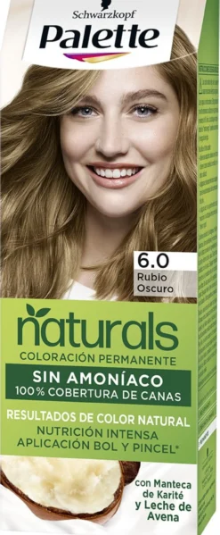 Palette Naturals Coloración Permanente Sin Amoniaco