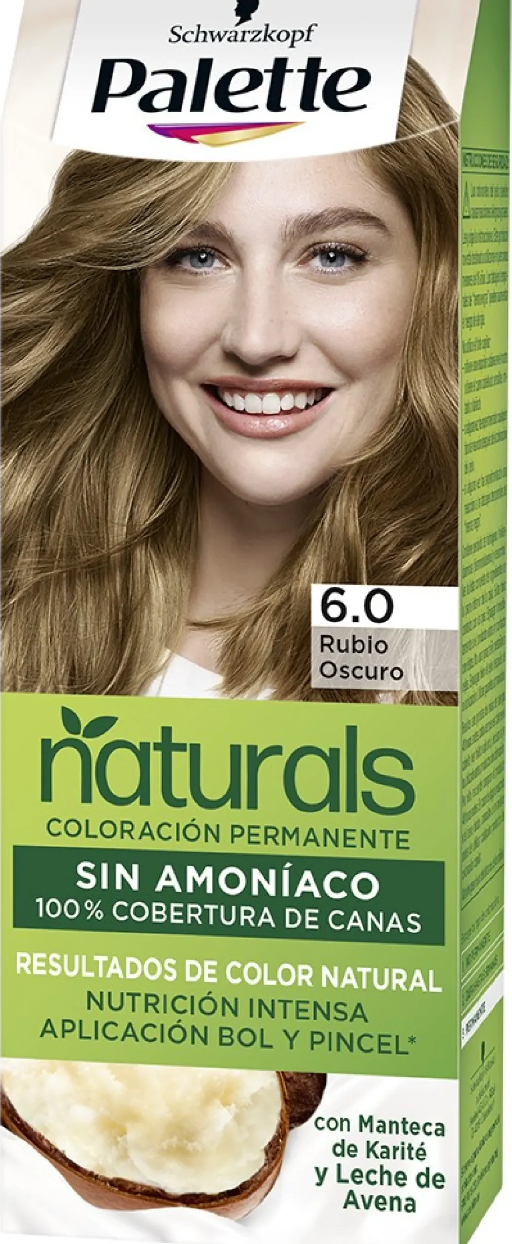 Palette Naturals Coloración Permanente Sin Amoniaco