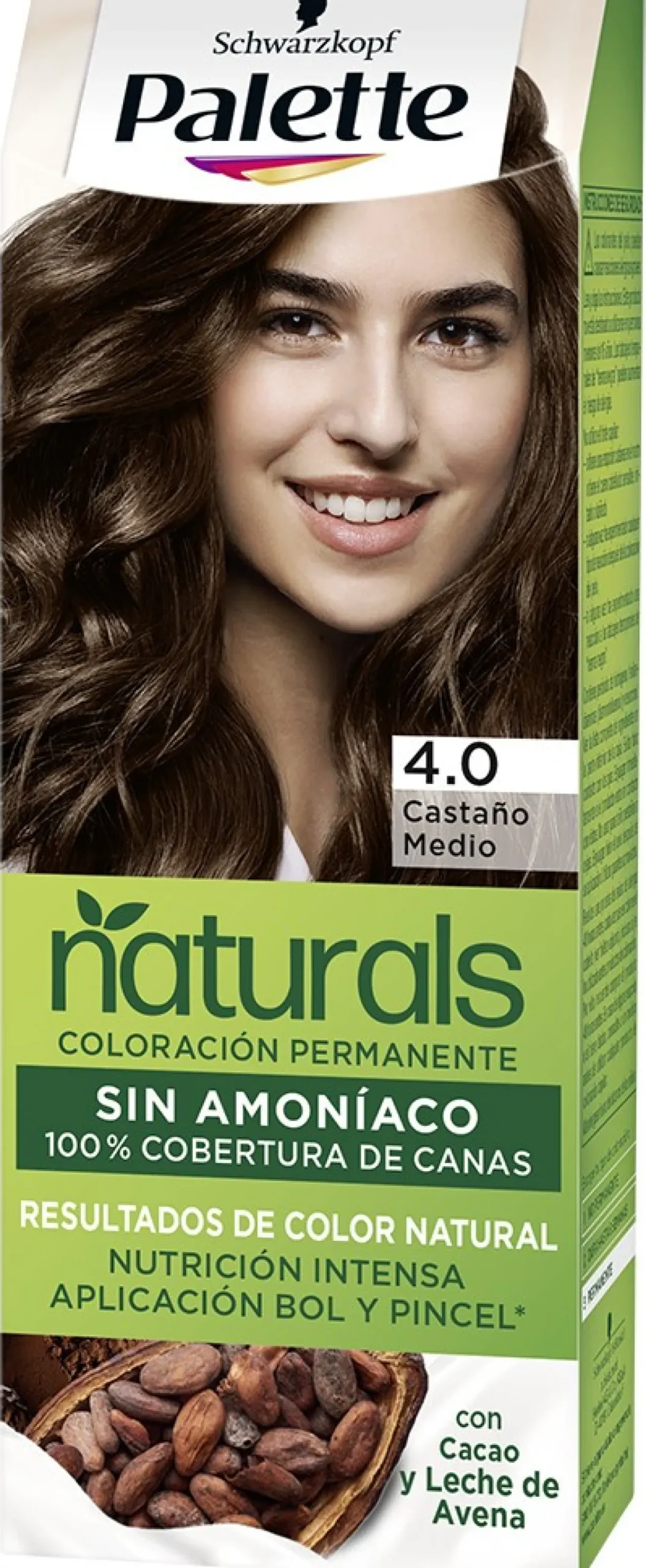 Palette Naturals Coloración Permanente Sin Amoniaco