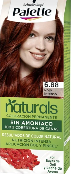 Palette Naturals Coloración Permanente Sin Amoniaco