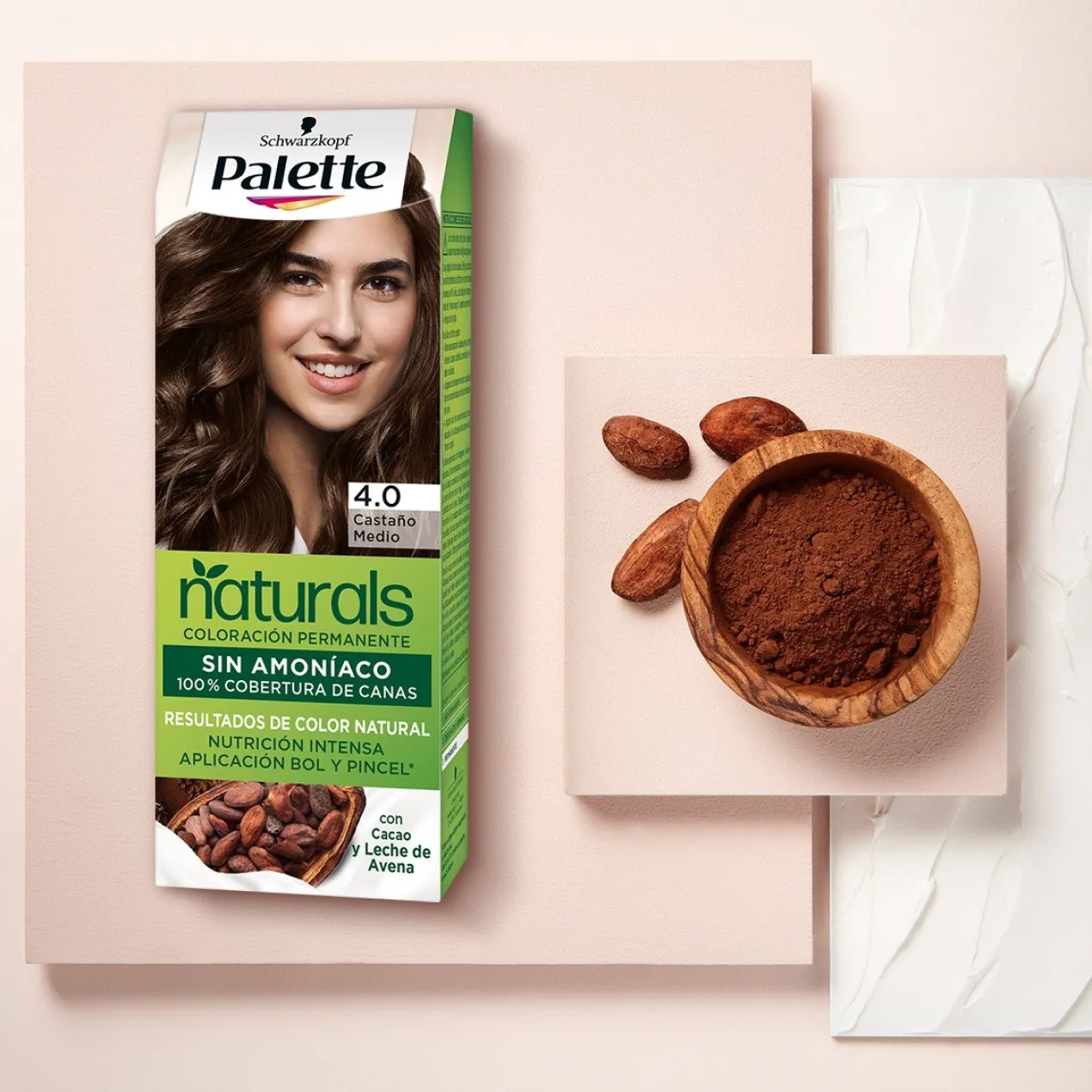 Palette Naturals Coloración Permanente Sin Amoniaco