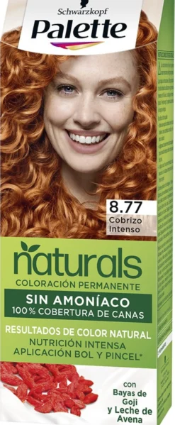Palette Naturals Coloración Permanente Sin Amoniaco