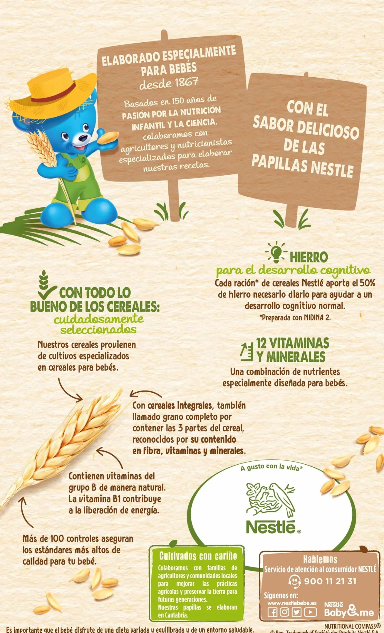 Papilla 8 Cereales con Miel
