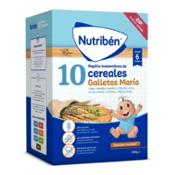 Papilla Instantánea de 10 cereales Y Galletas María