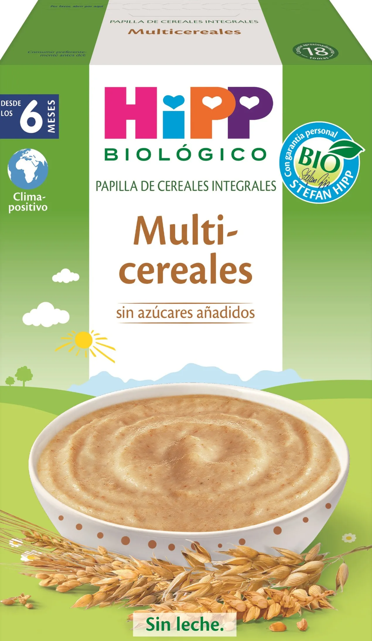 Papilla Multicereales + 6 meses
